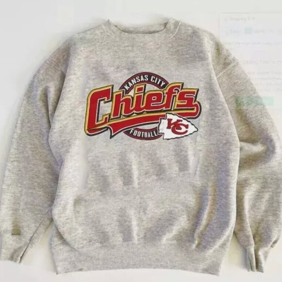 Kansas City Chiefs Football Sweatshirt, Kansas City Chiefs Shirt - Picture 2 of 3